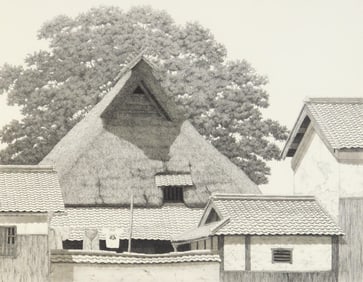 Ryohei Tanaka (Japanese, 1933-2019) etching