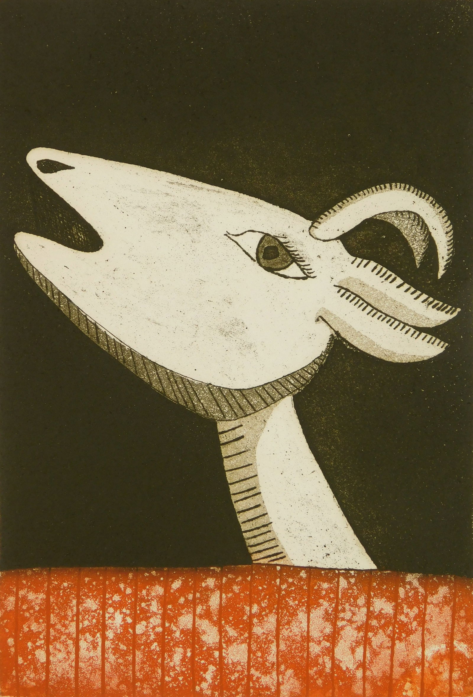 Francisco Alvarez (Spanish, 1936- ) etching (1 of 4)