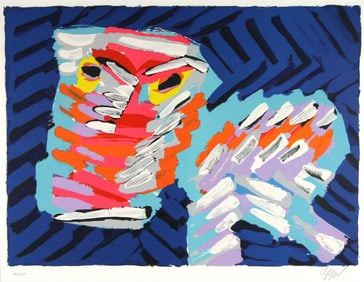 Karel Appel (Dutch, 1921-2006) lithograph