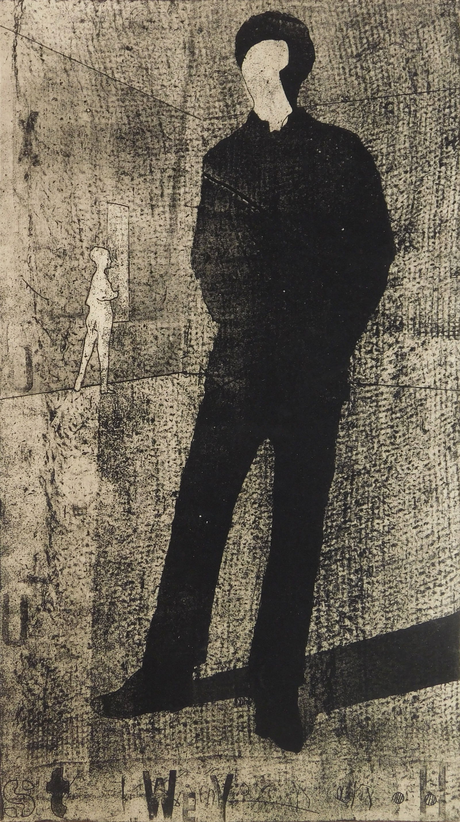 Jiri Balcar (Czech, 1929-1968) intaglio (1 of 4)