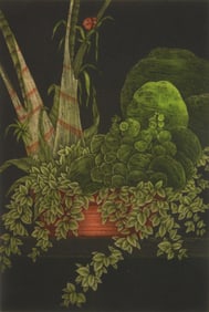 Micehl Estebe (French, 1954- ) mezzotint