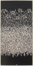 Jacques Hnizdovsky (American 1915-1985) woodcut