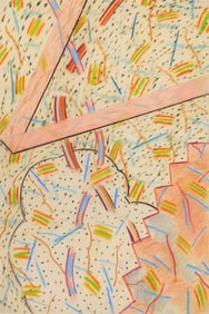 Craig Lucas (American 1941 - 2011) pastel