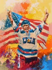 Wayland Moore (American, 1935- ) silkscreen