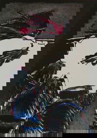 Deborah Remington (American, 1930-2010) lithograph