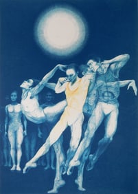 G. H. Rothe (German 1935-2007) silkscreen