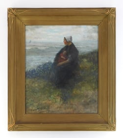 19/20th c. European School watercolor