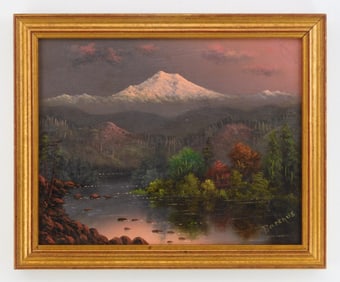 Eliza Barchus (American, 1857-1959) oil