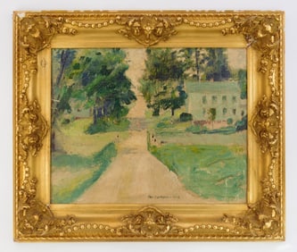 Ora Coltman (American, 1858-1940) oil