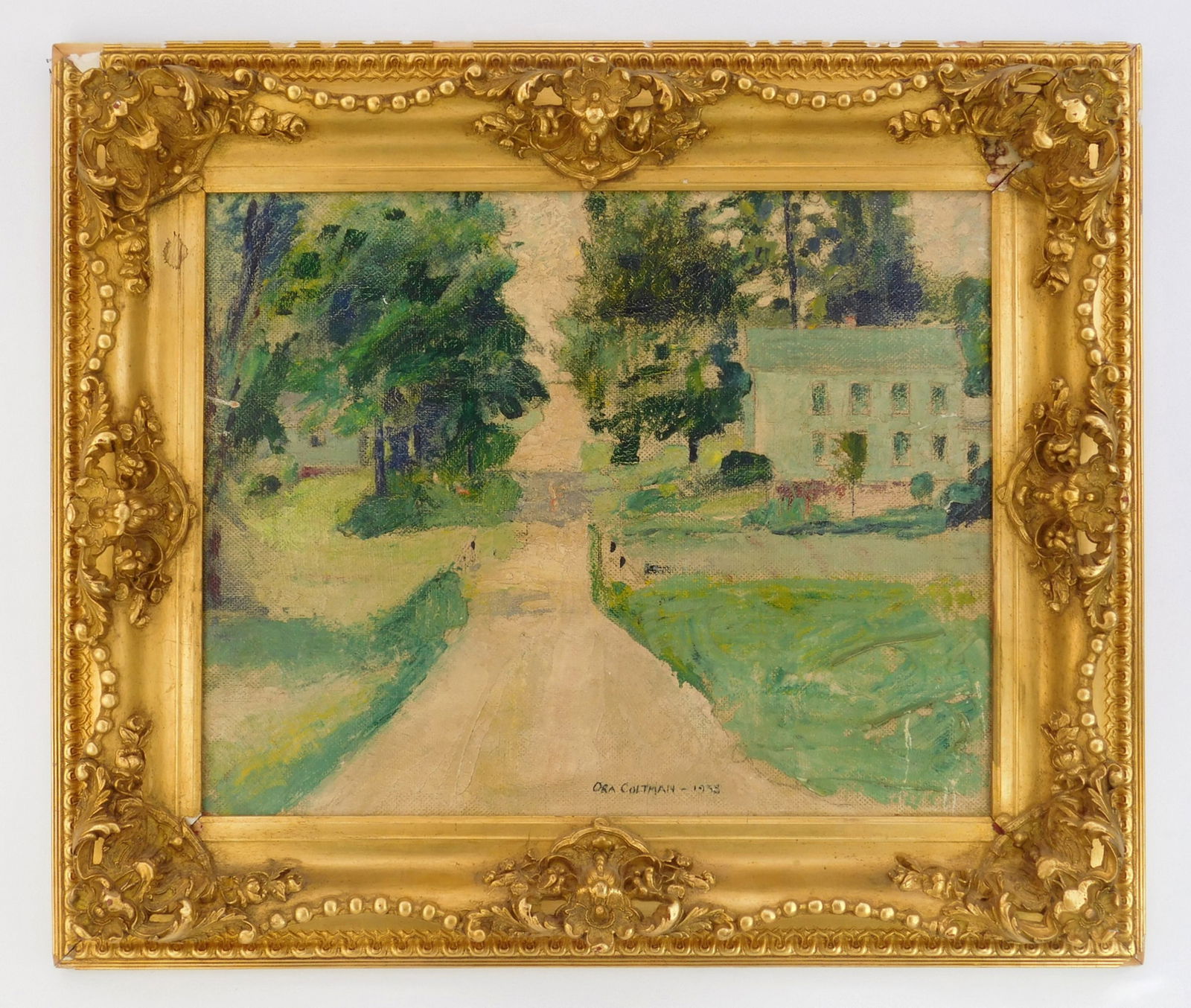 Ora Coltman (American, 1858-1940) oil (1 of 7)