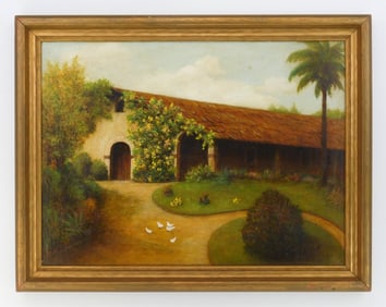 19/20th c. American School oil