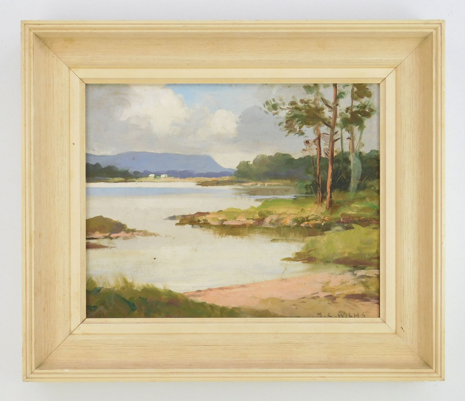 Maurice C. Wilks (Irish, 1910-1984) oil (1 of 6)