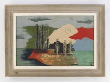 20th c. European School oil