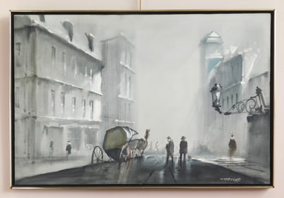 Jose Campuzano (American, 1918-1979) oil