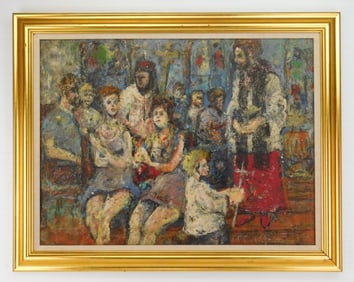 20th c. American School oil