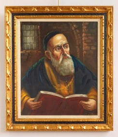 20th c. American School oil