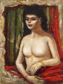 Albert Pels (American 1910-1998) oil