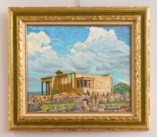 William S. Gisch (American, 1906-1989) oil