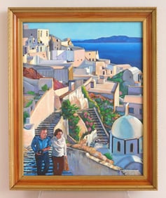 William S. Gisch (American, 1906-1989) oil