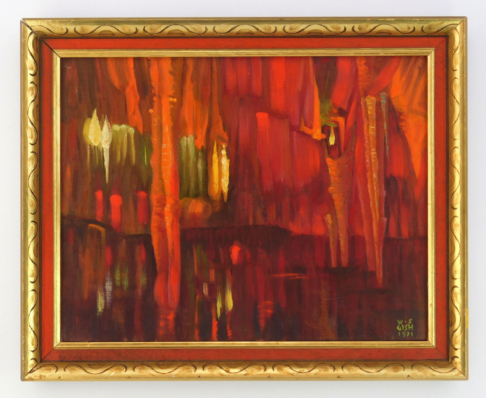 William S. Gisch (American, 1906-1989) oil (1 of 5)