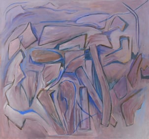 Blanche Barloon (American 1911-1999) oil