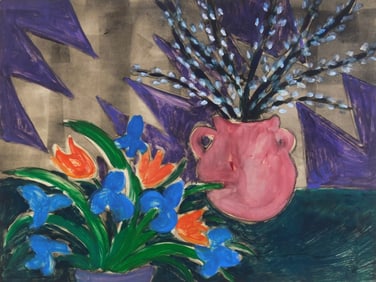 Bonnie Dolin (American, 1938- ) mixed media