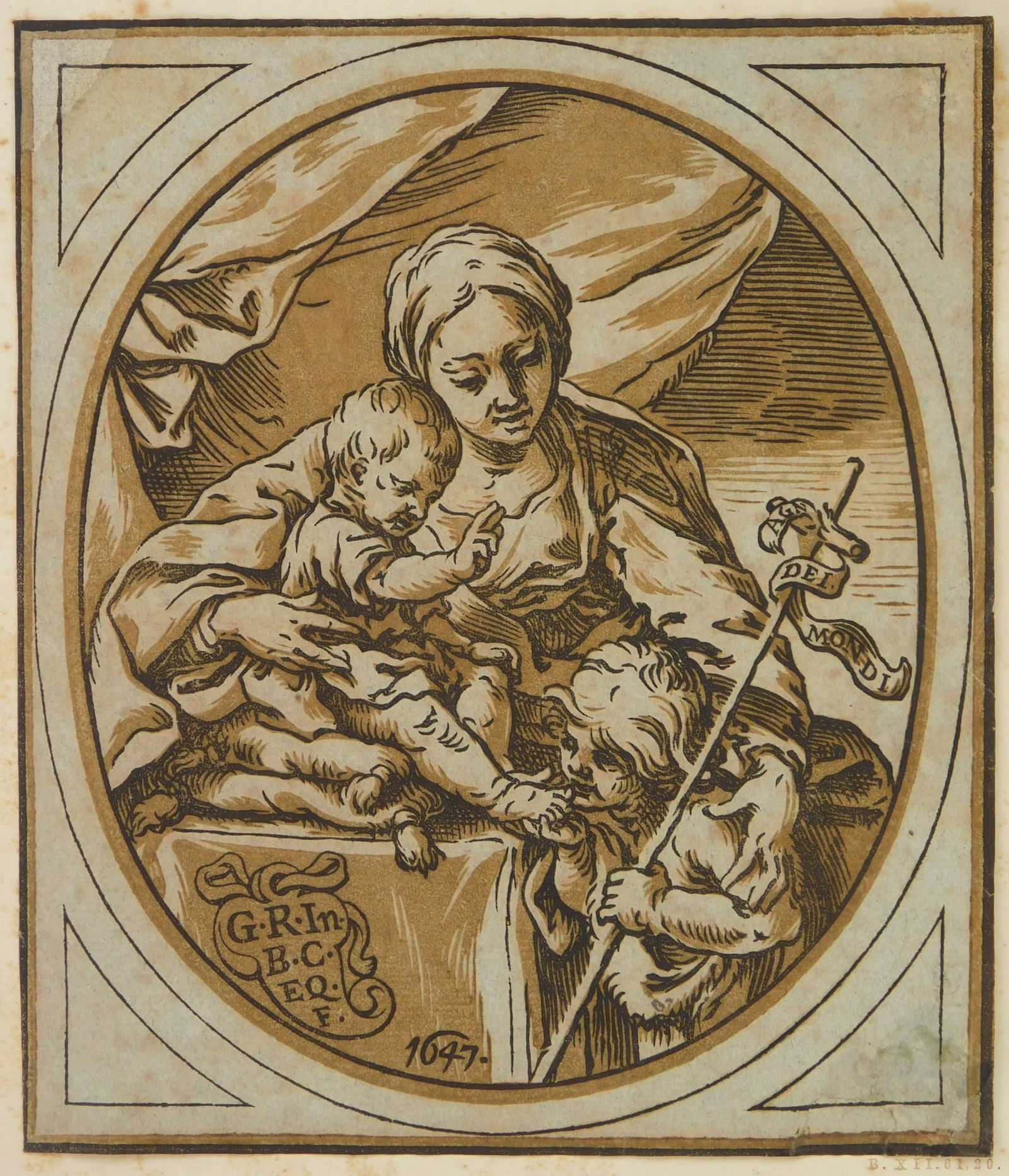 Bartolomeo Coriolanno (Italian, c. 1599-1676) woodcut (1 of 8)