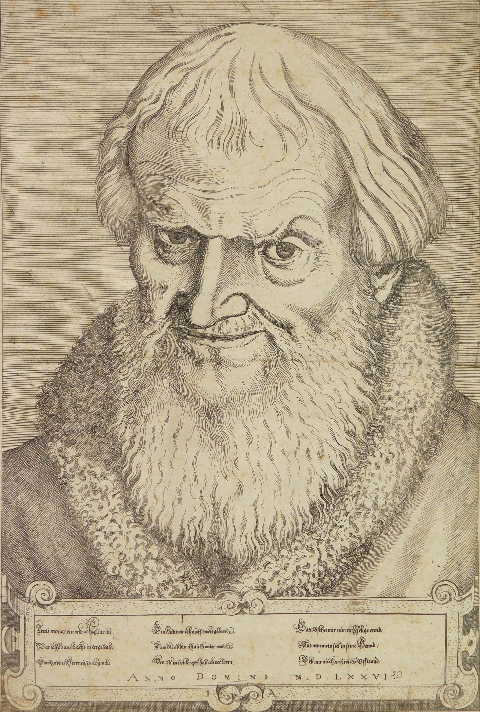 after Andreas Herneyssen (German, 1538-1610) etching (1 of 6)