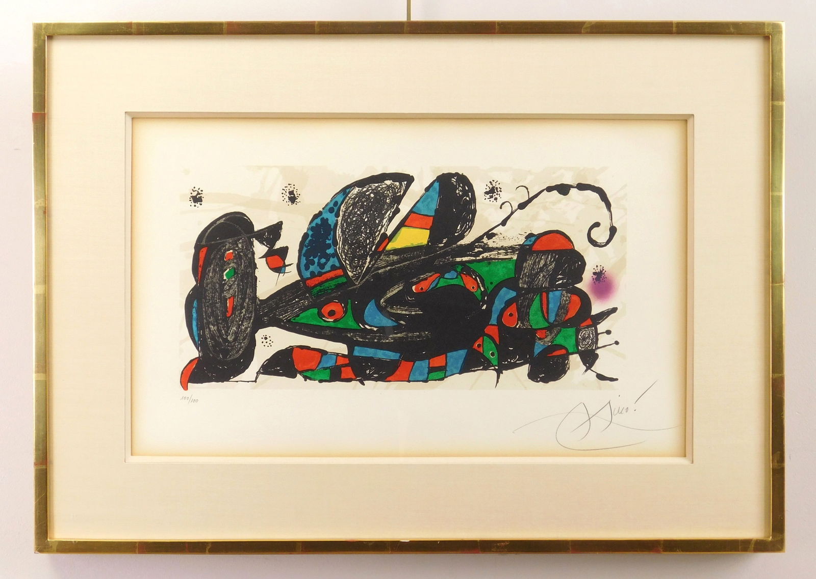 Joan Miro (Spanish, 1893-1983) lithograph (1 of 3)