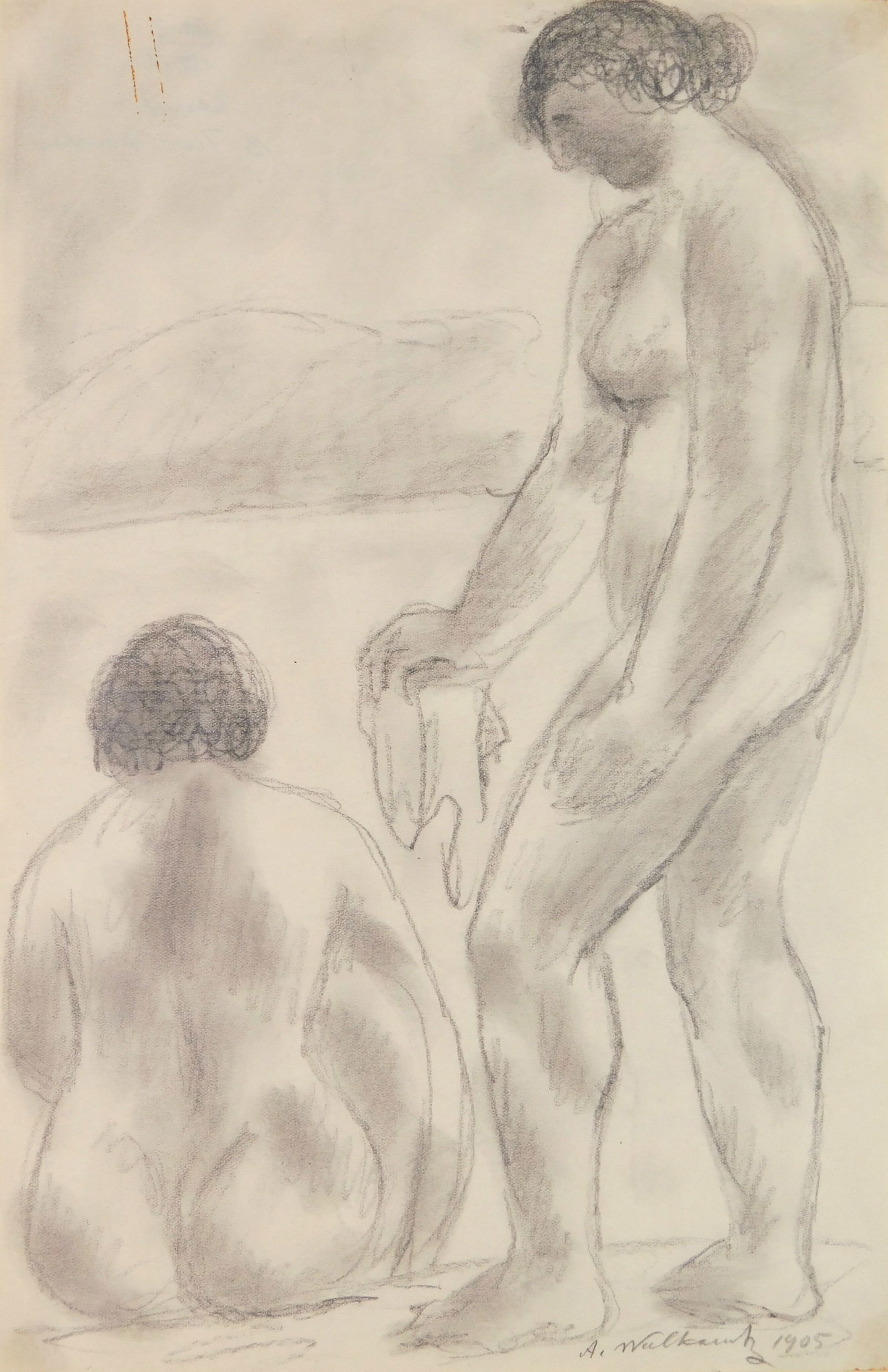 Abraham Walkowitz (American, 1878-1965) drawing (1 of 4)