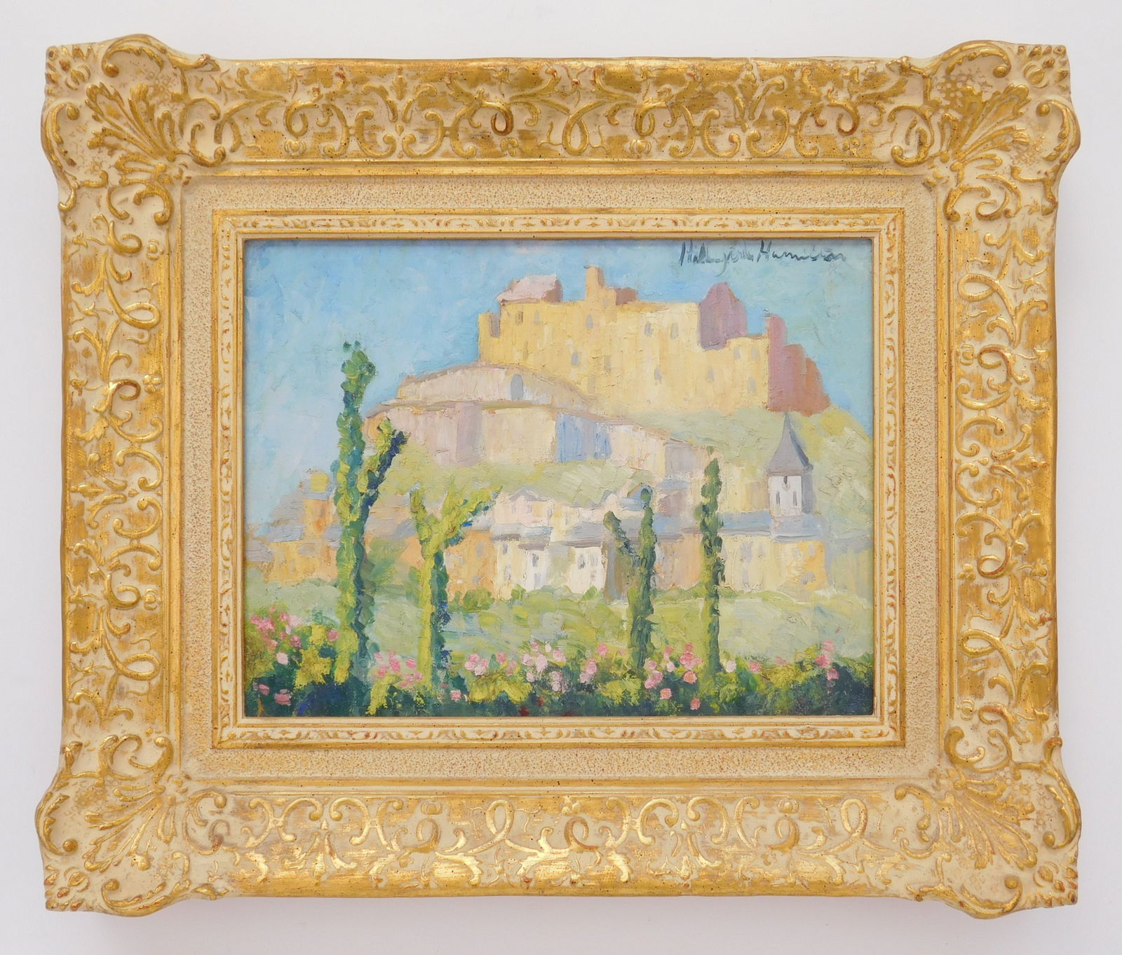 Hildegarde Hamilton (American, 1898-1970) oil (1 of 3)