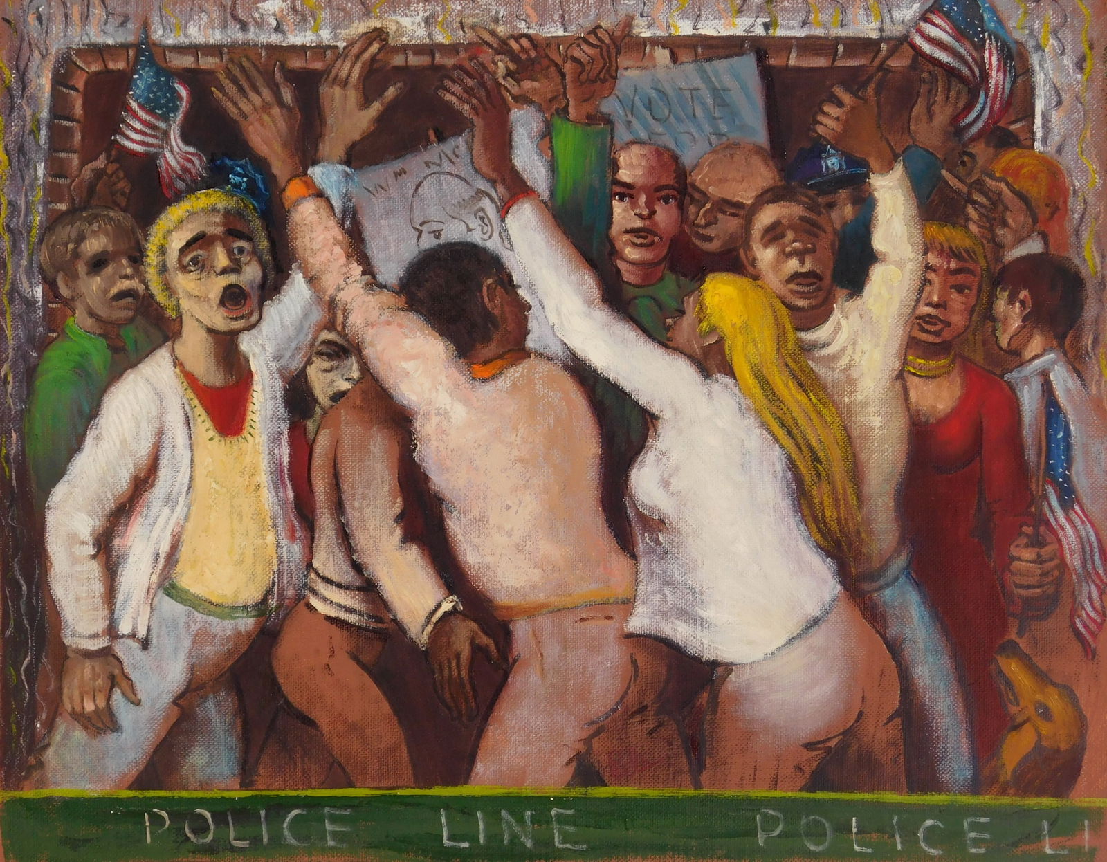 Albert Pels (American 1910-1998) oil (1 of 5)