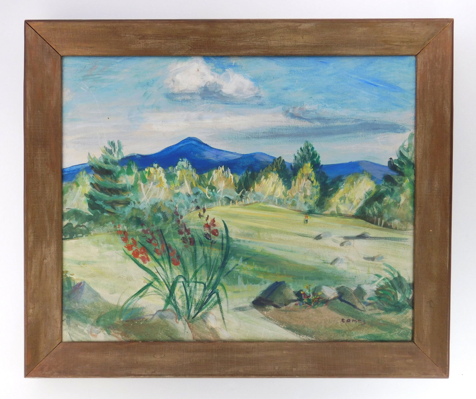 Marcella Rodange (Winslow) Comes (American, 1905 - 2000) oil (1 of 7)