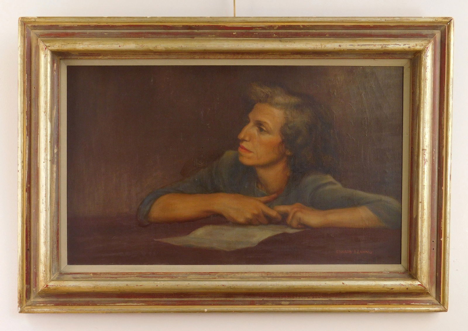 Edward Laning (American, 1906-1981) oil (1 of 7)