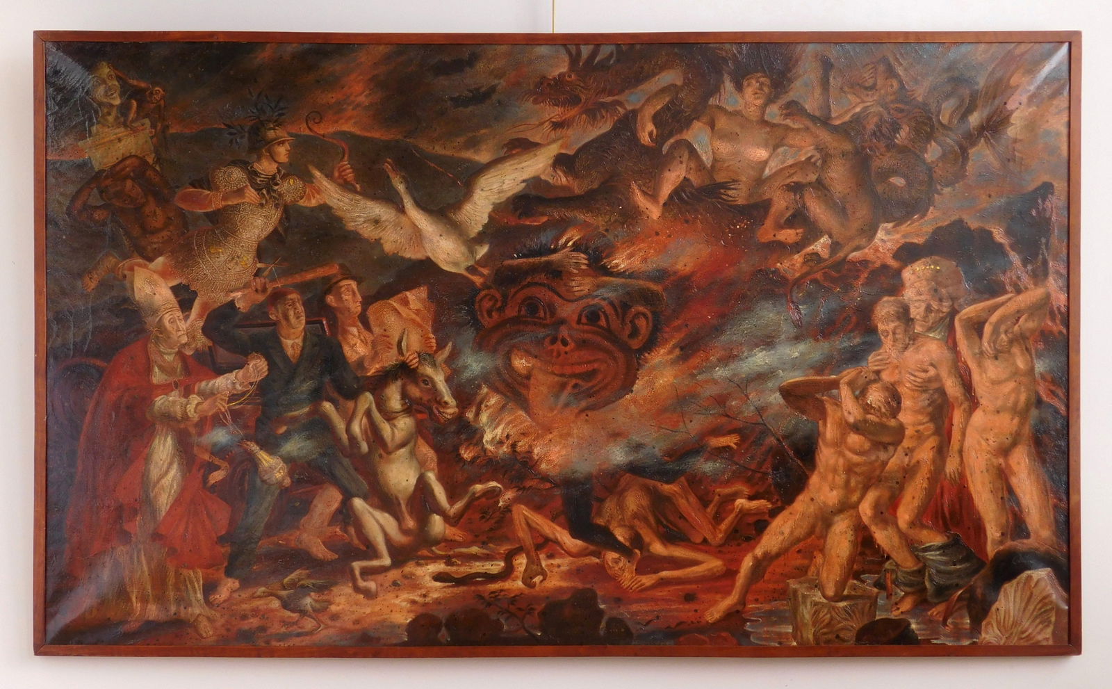 Edward Laning (American, 1906-1981) oil (1 of 4)