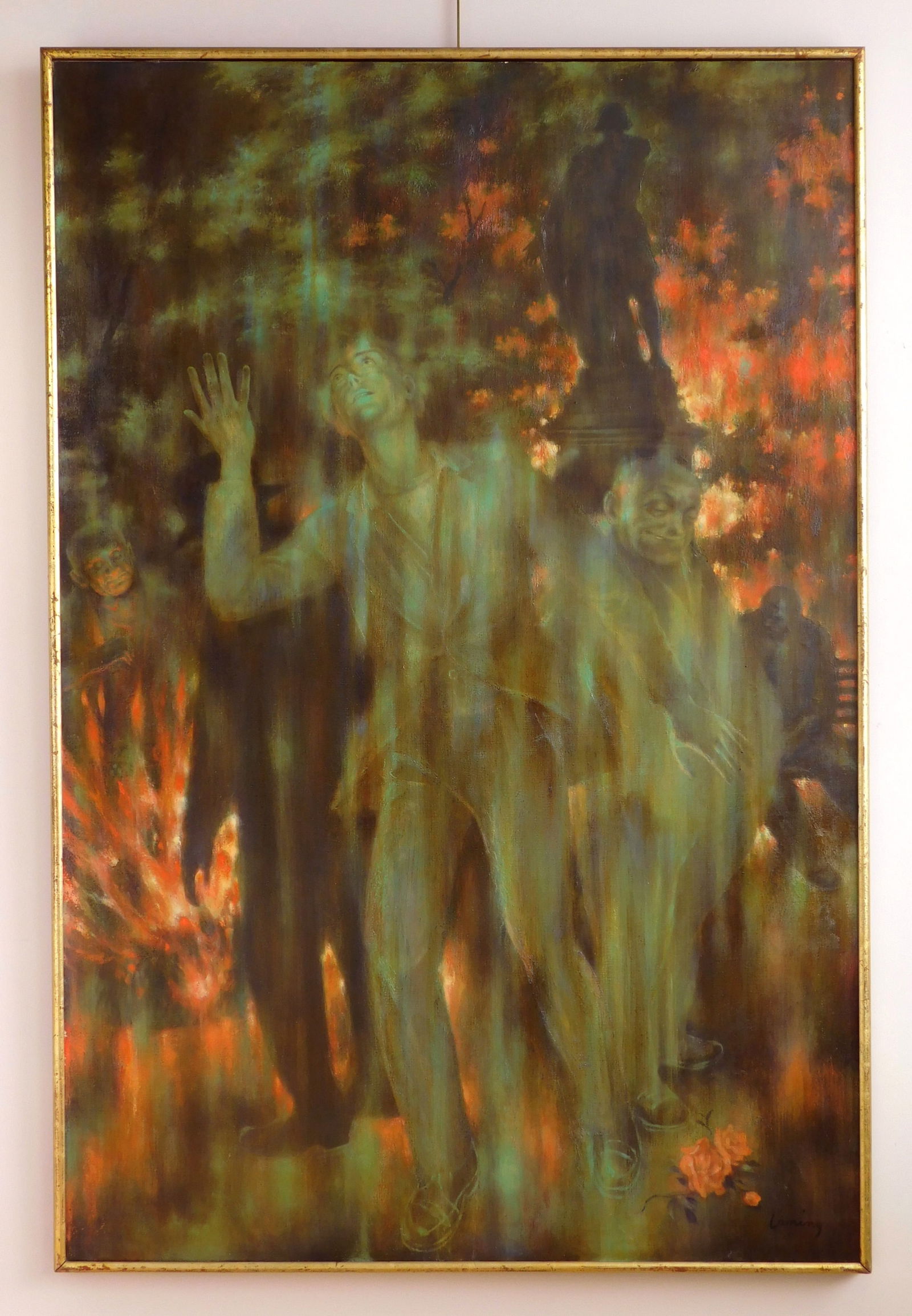 Edward Laning (American, 1906-1981) oil (1 of 4)