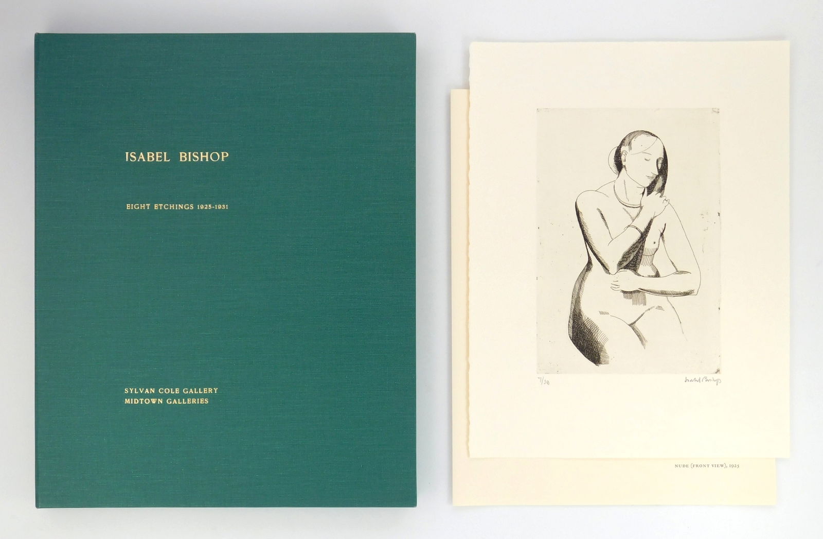 Isabel Bishop (American, 1902-1988) portfolio of etchings (1 of 11)