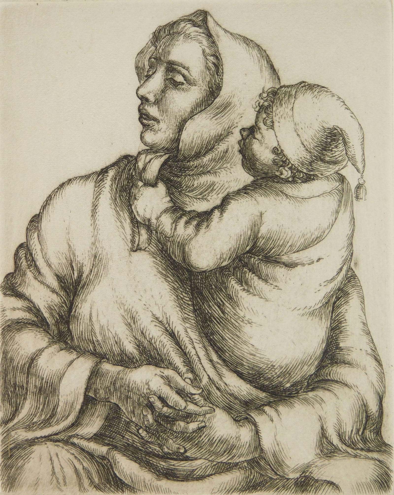 Paul Cadmus (American 1904-1999) etching (1 of 5)