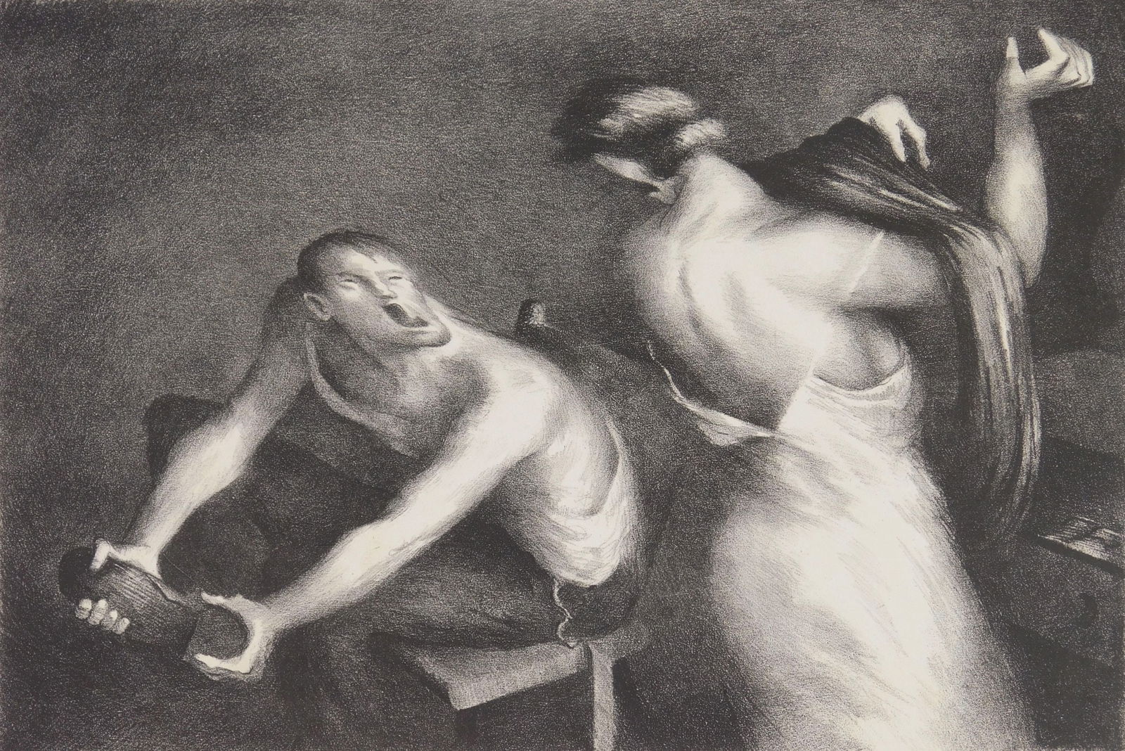 Benton Spruance (American, 1904-1967) lithograph (1 of 4)