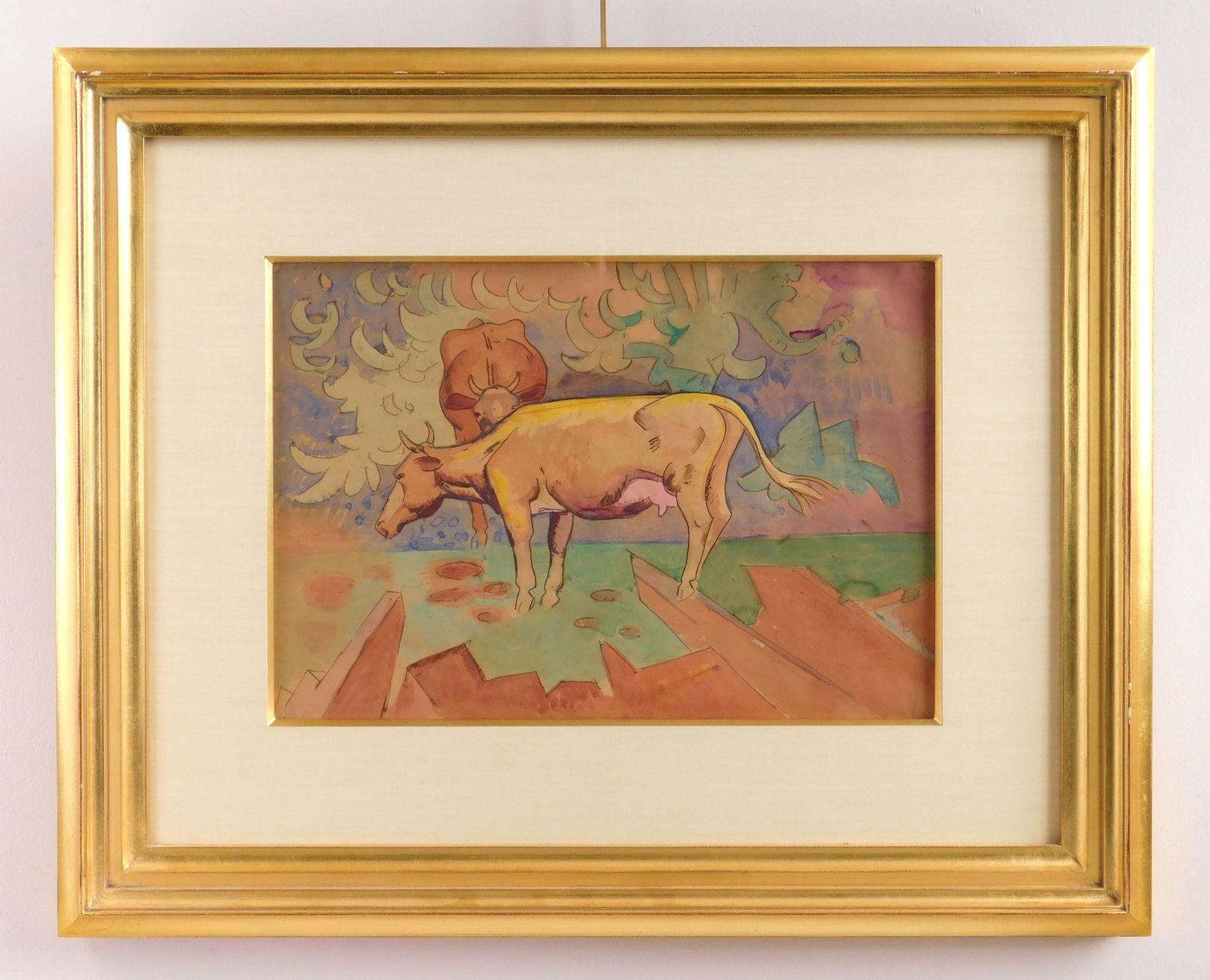 William Sommer (American, 1867-1949) watercolor (1 of 5)