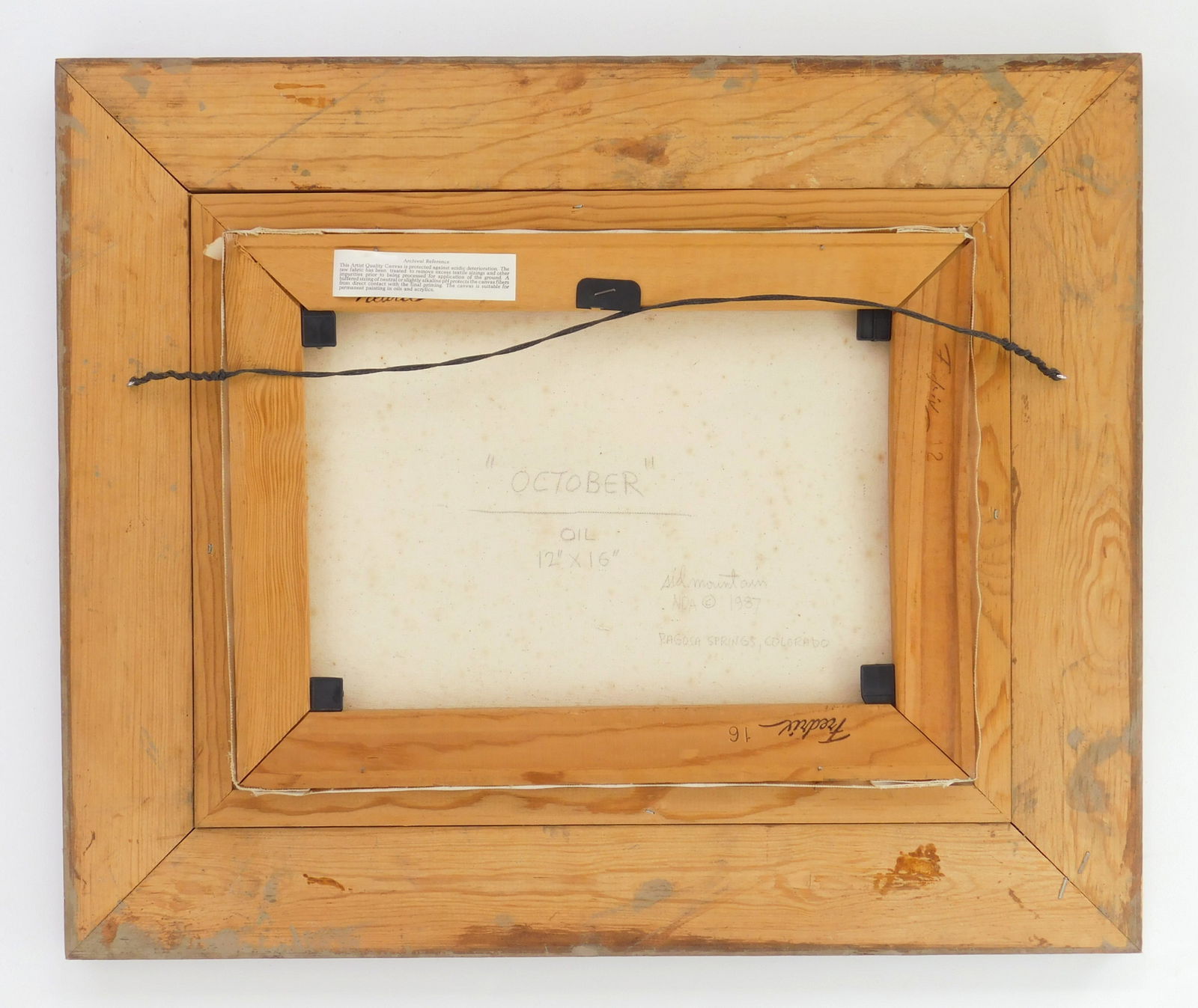 2 Sid Mountain (American, 20th c.) oils - 10