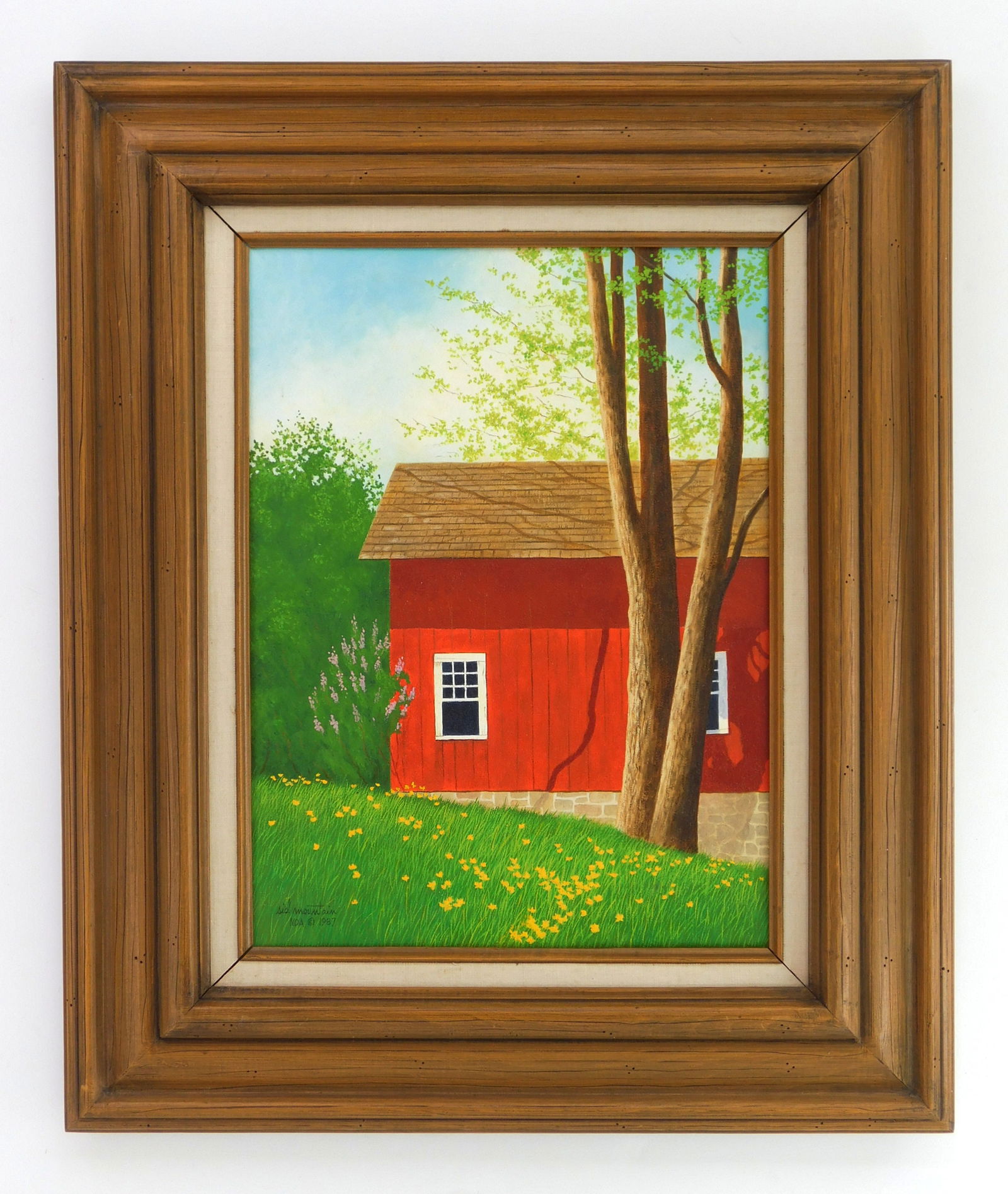 2 Sid Mountain (American, 20th c.) oils - 2