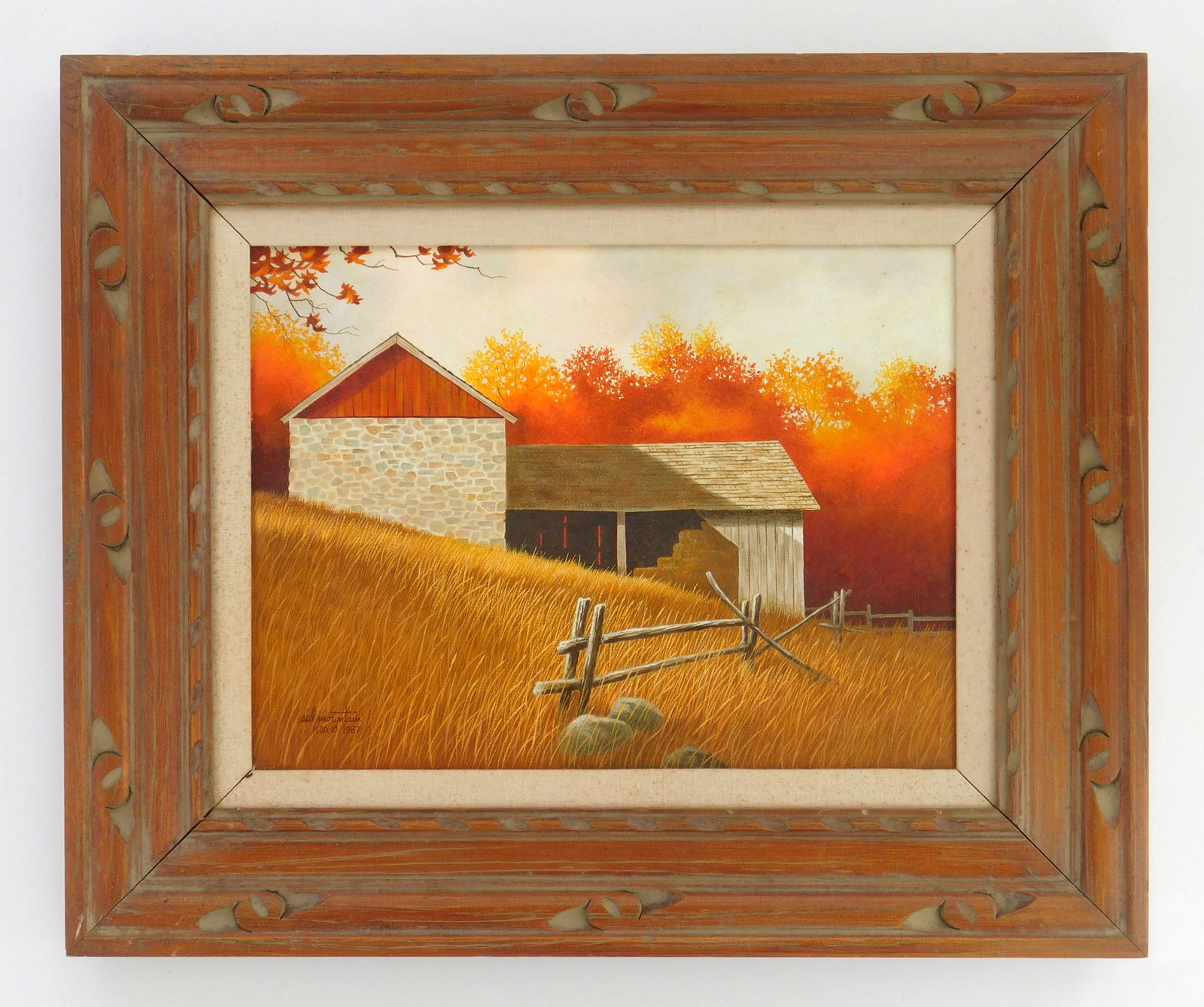 2 Sid Mountain (American, 20th c.) oils - 7