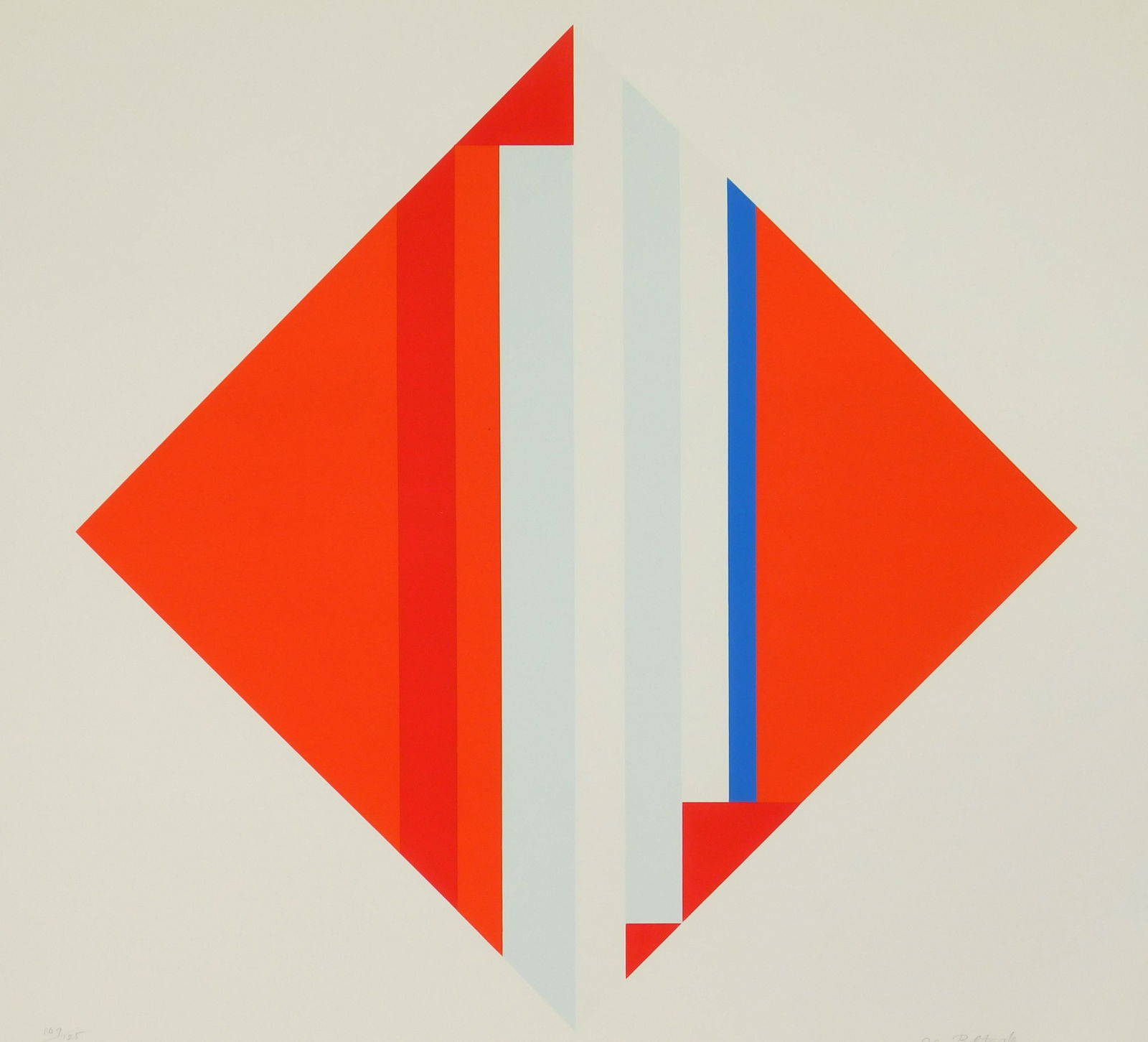 Ilya Bolotowsky (American 1907-1981) silkscreen (1 of 4)