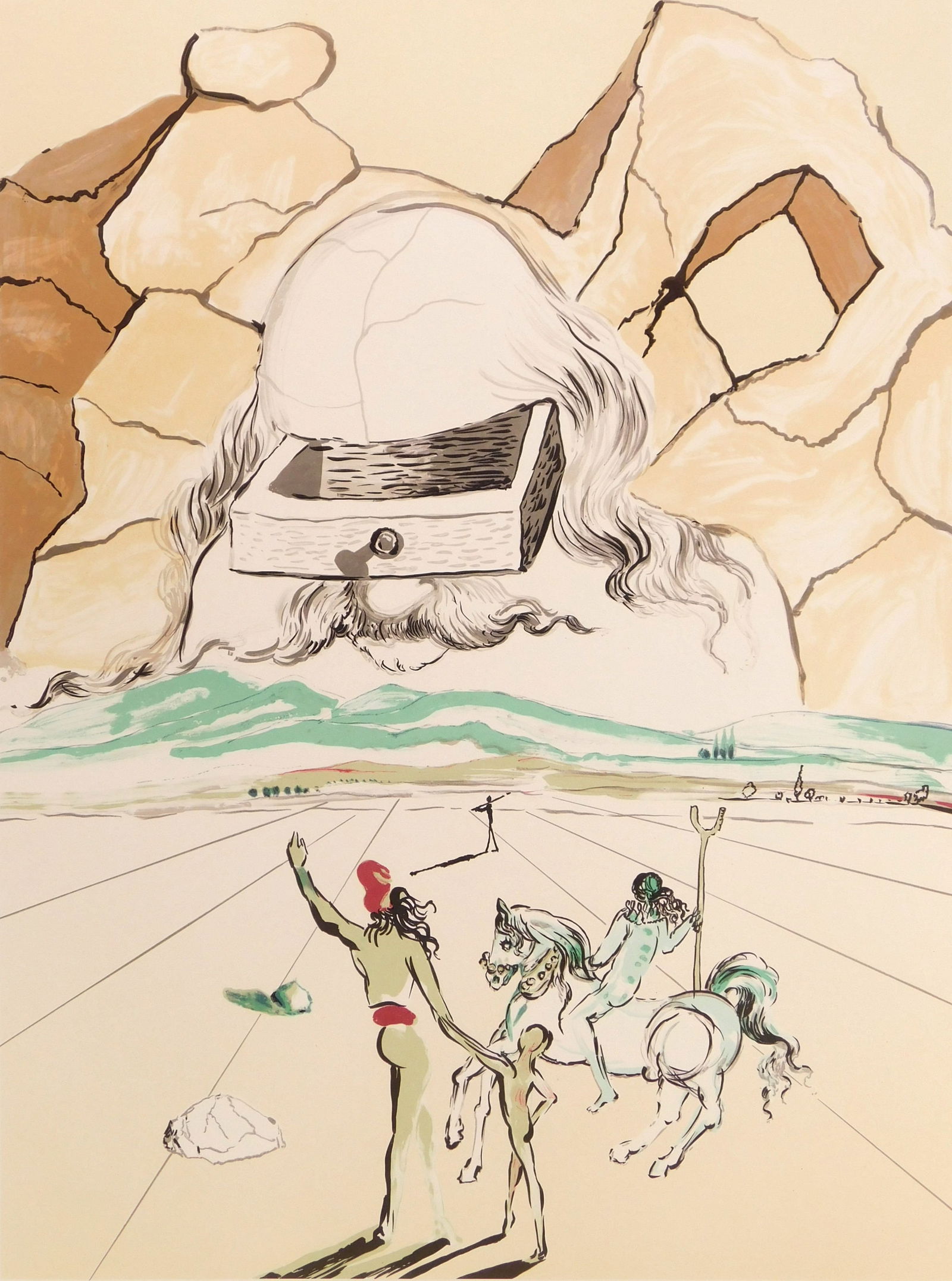 Salvador Dali (Spanish, 1904-1989) lithograph (1 of 7)