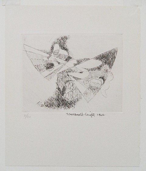 Stanton MacDonald-Wright etching - 2