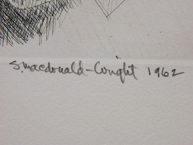 Stanton MacDonald-Wright etching - 3