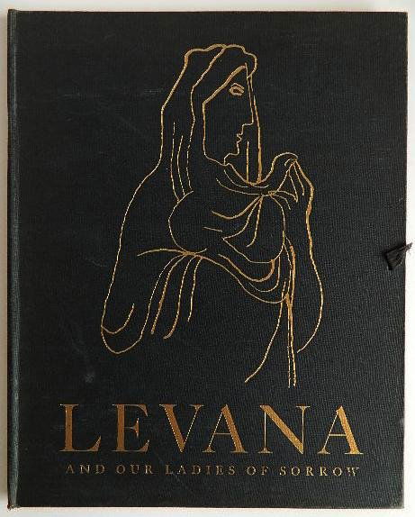 Ben Shahn portfolio: Ben Shahn- Levana and Our Ladies of Sorrow- portfolio of 10 lithographs, c. 1930, done to accompany an essay by De Quincey of the same title (this lot does not include the essay), unsigned and un-moun