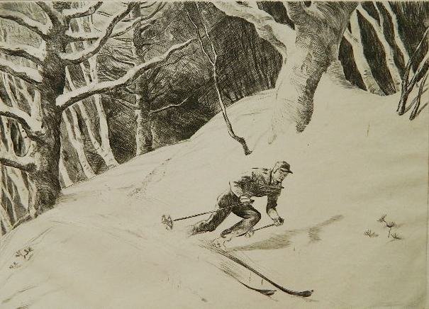 Yngve E. Soderberg etching