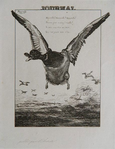 Felix Bracquemond etching: Felix Bracquemond- ''Journal''- etching, as published for 'l'Artiste'. 7 x 6''